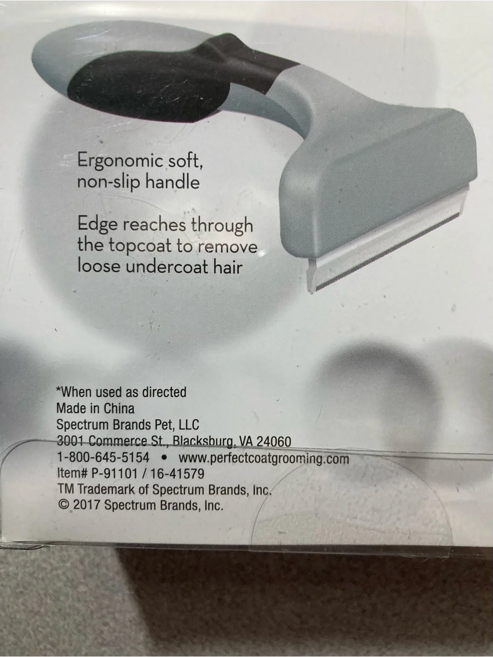 Perfect Coat Professional Deshedder For Large Pets NWT
